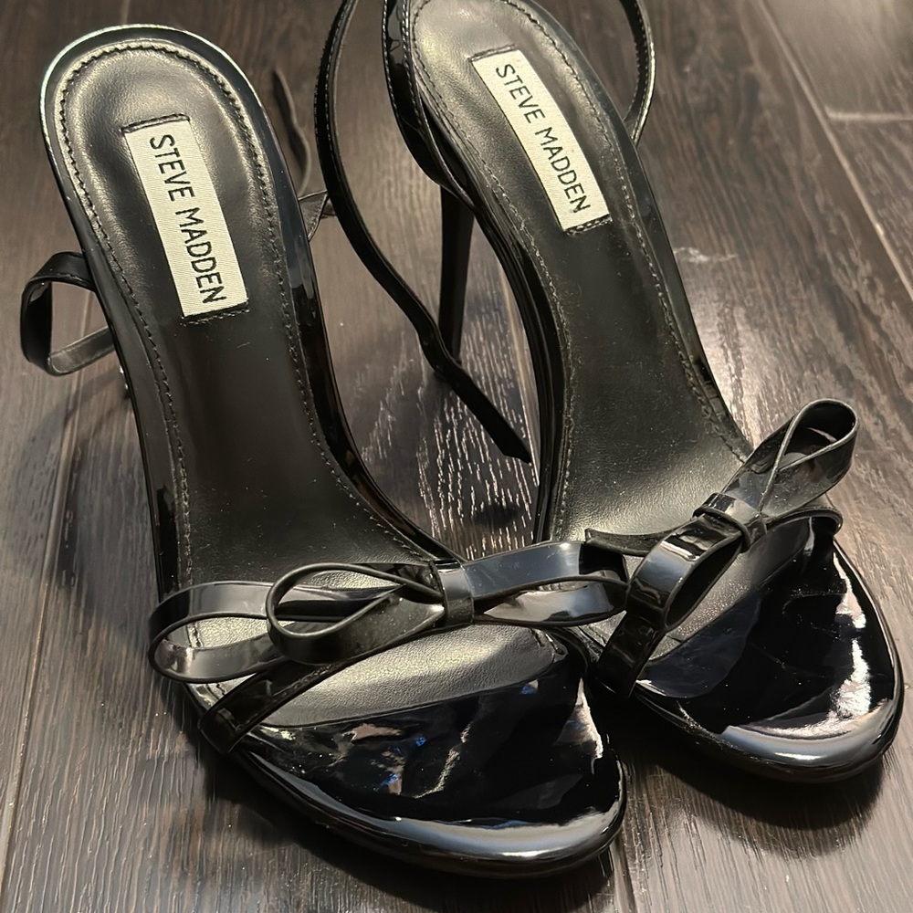 Steve Madden Black Women's Heels